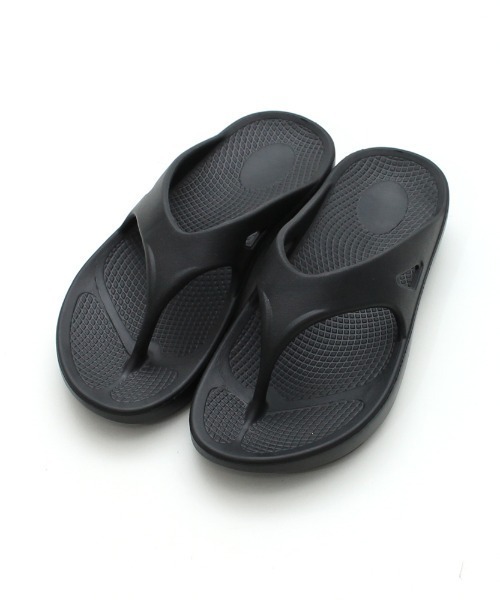 polka polka（ポルカポルカ）の「polka polka / ポルカポルカ エアリートング サンダル ビーチサンダル tongs sandals SDI / DC（サンダル・レディース・ライトグリーン/ブラック/グレー/アイボリー/グリーン・L/M）」の3枚目の写真