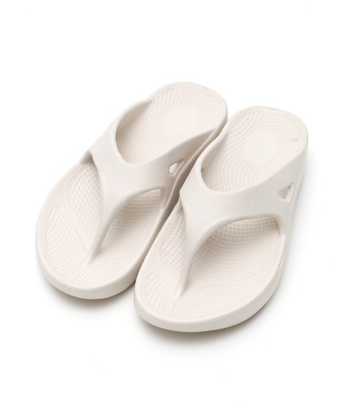 polka polka（ポルカポルカ）の「polka polka / ポルカポルカ エアリートング サンダル ビーチサンダル tongs sandals SDI / DC（サンダル・レディース・ライトグリーン/ブラック/グレー/アイボリー/グリーン・L/M）」の10枚目の写真
