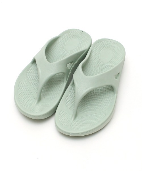 polka polka（ポルカポルカ）の「polka polka / ポルカポルカ エアリートング サンダル ビーチサンダル tongs sandals SDI / DC（サンダル・レディース・ライトグリーン/ブラック/グレー/アイボリー/グリーン・L/M）」の13枚目の写真
