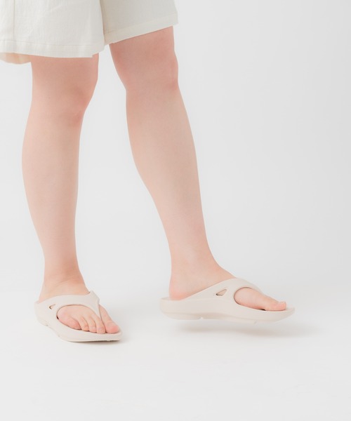 polka polka（ポルカポルカ）の「polka polka / ポルカポルカ エアリートング サンダル ビーチサンダル tongs sandals SDI / DC（サンダル・レディース・ライトグリーン/ブラック/グレー/アイボリー/グリーン・L/M）」の20枚目の写真