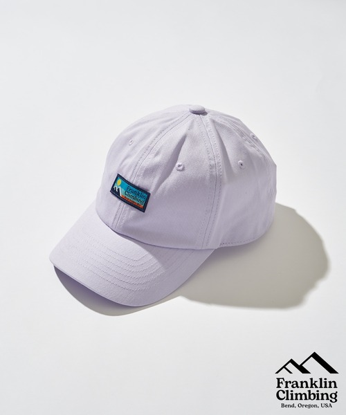 Franklin Climbing（フランクリンクライミング）の「【KIDS】【Franklin Climbing】ツイルロゴキャップ（キャップ・キッズ・ブラック/バイオレット/グリーン/ベージュ・ONE SIZE）」の4枚目の写真