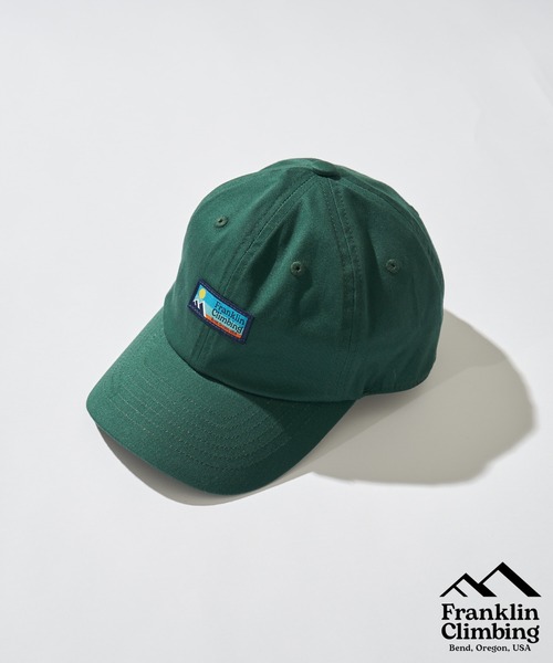 Franklin Climbing（フランクリンクライミング）の「【KIDS】【Franklin Climbing】ツイルロゴキャップ（キャップ・キッズ・ブラック/バイオレット/グリーン/ベージュ・ONE SIZE）」の3枚目の写真
