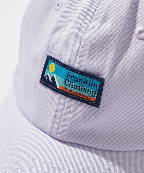 Franklin Climbing（フランクリンクライミング）の「【KIDS】【Franklin Climbing】ツイルロゴキャップ（キャップ・キッズ・ブラック/バイオレット/グリーン/ベージュ・ONE SIZE）」の11枚目の写真
