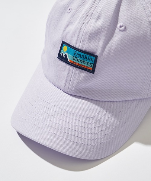 Franklin Climbing（フランクリンクライミング）の「【KIDS】【Franklin Climbing】ツイルロゴキャップ（キャップ・キッズ・ブラック/バイオレット/グリーン/ベージュ・ONE SIZE）」の12枚目の写真