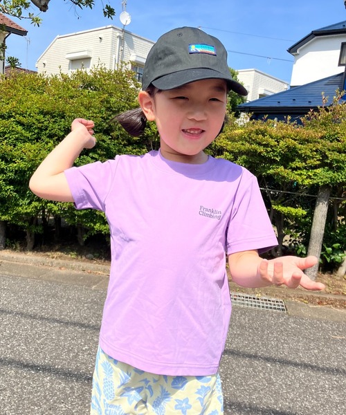 Franklin Climbing（フランクリンクライミング）の「【KIDS】【Franklin Climbing】ツイルロゴキャップ（キャップ・キッズ・ブラック/バイオレット/グリーン/ベージュ・ONE SIZE）」の15枚目の写真