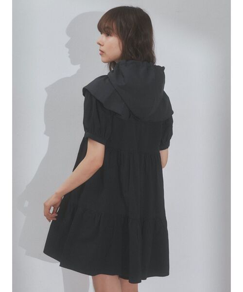 merry jenny（メリージェニー）の「ギャザーフリルフード（ハット・レディース・ブラック/オフホワイト/ブルー・FREE）」の20枚目の写真