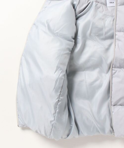 YACA（ヤーカ）の「down vest/ダウンベスト（ダウンベスト・レディース・グレー・FREE）」の13枚目の写真