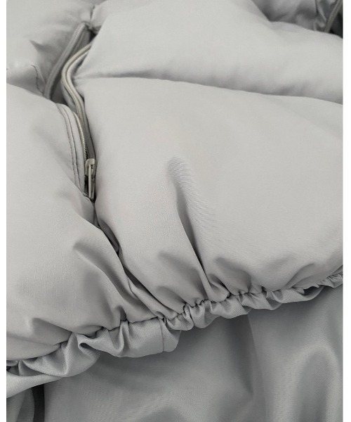 YACA（ヤーカ）の「down vest/ダウンベスト（ダウンベスト・レディース・グレー・FREE）」の9枚目の写真