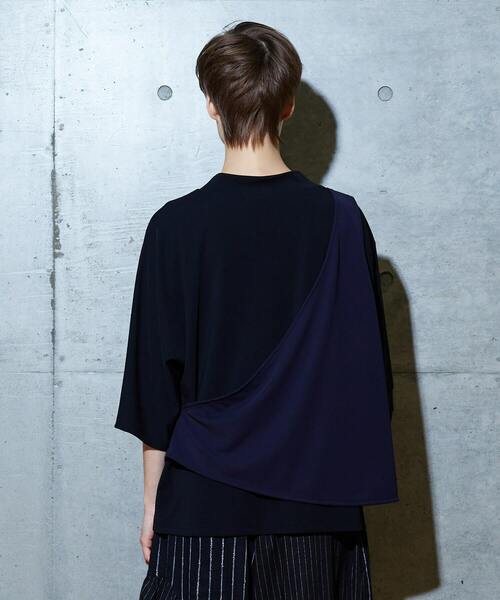 FRAPBOIS（フラボア）の「フィーユ カットソー（Tシャツ/カットソー・レディース・ブラック・1）」の4枚目の写真