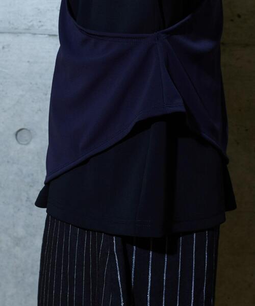 FRAPBOIS（フラボア）の「フィーユ カットソー（Tシャツ/カットソー・レディース・ブラック・1）」の7枚目の写真