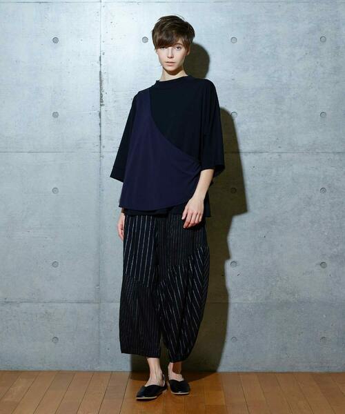 FRAPBOIS（フラボア）の「フィーユ カットソー（Tシャツ/カットソー・レディース・ブラック・1）」の12枚目の写真