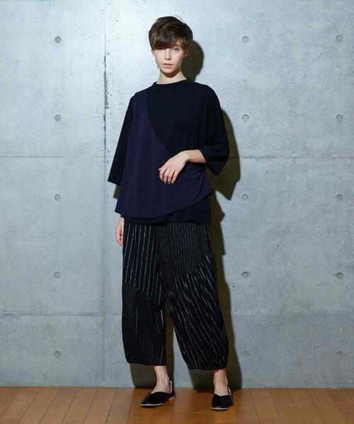 FRAPBOIS（フラボア）の「フィーユ カットソー（Tシャツ/カットソー・レディース・ブラック・1）」の14枚目の写真