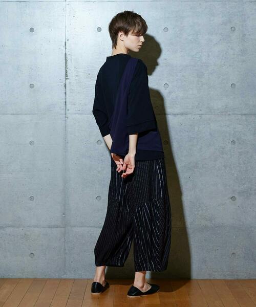 FRAPBOIS（フラボア）の「フィーユ カットソー（Tシャツ/カットソー・レディース・ブラック・1）」の15枚目の写真