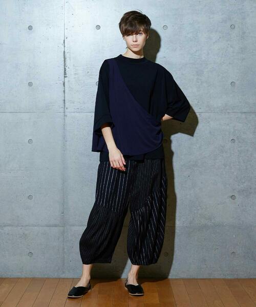 FRAPBOIS（フラボア）の「フィーユ カットソー（Tシャツ/カットソー・レディース・ブラック・1）」の17枚目の写真