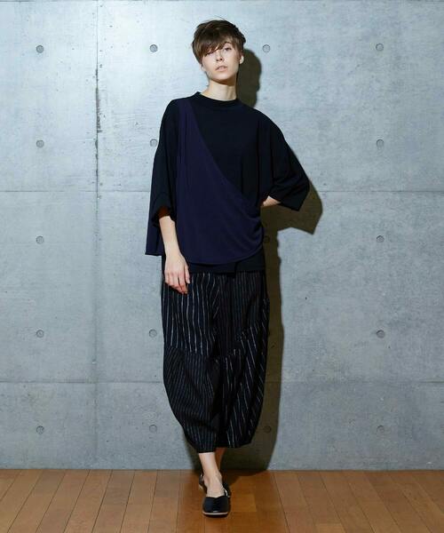 FRAPBOIS（フラボア）の「フィーユ カットソー（Tシャツ/カットソー・レディース・ブラック・1）」の18枚目の写真