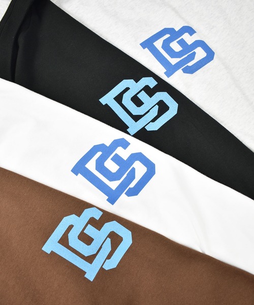 DOUBLE STEAL（ダブルスティール）の「ベースボールロゴ Tシャツ（Tシャツ/カットソー・メンズ・アッシュグレー/ブラック/ブラウン/ホワイト・LARGE/X-LARGE/MEDIUM/XX-LARGE）」の6枚目の写真