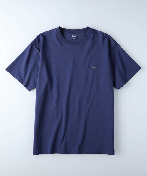 Lee(リー)の「【Lee】バックスクエアロゴTEE(Tシャツ/カットソー・メンズ・ネイビー・L/XL/M)」の2枚目の写真
