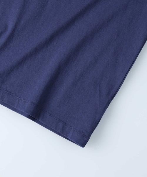 Lee(リー)の「【Lee】バックスクエアロゴTEE(Tシャツ/カットソー・メンズ・ネイビー・L/XL/M)」の3枚目の写真