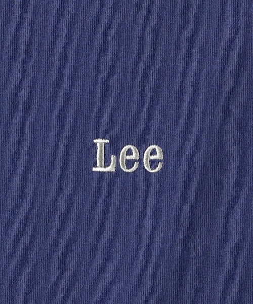 Lee(リー)の「【Lee】バックスクエアロゴTEE(Tシャツ/カットソー・メンズ・ネイビー・L/XL/M)」の5枚目の写真
