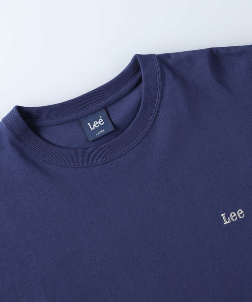 Lee(リー)の「【Lee】バックスクエアロゴTEE(Tシャツ/カットソー・メンズ・ネイビー・L/XL/M)」の6枚目の写真