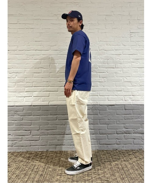 Lee(リー)の「【Lee】バックスクエアロゴTEE(Tシャツ/カットソー・メンズ・ネイビー・L/XL/M)」の12枚目の写真