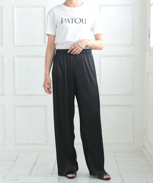 DONOBAN（ドノバン）の「【pufe】プリーツパンツ（その他パンツ・レディース・チャコール/ラベンダー/ライム/グレイッシュベージュ/ブラック・F）」の18枚目の写真