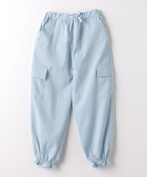 green label relaxing（グリーンレーベルリラクシング）の「TJ フラップポケット カーゴパンツ 110cm-130cm（その他パンツ・キッズ・シャーベット/ライトブルー・S130/XS110）」の2枚目の写真