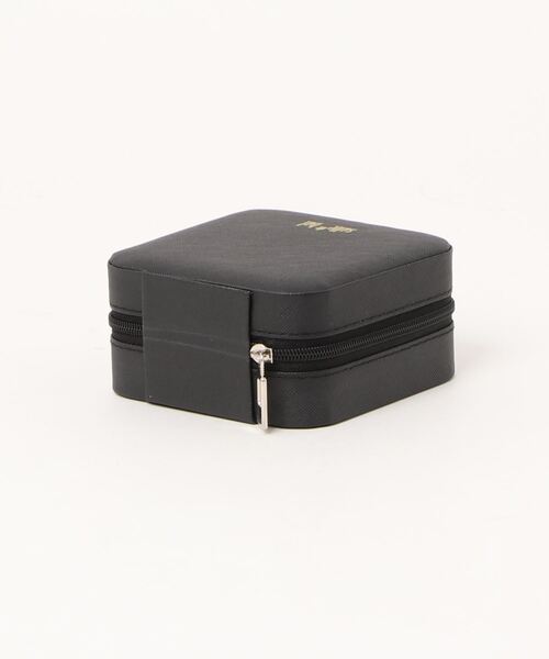 salle de bal（サルデバル）の「ジュエリーボックス アクセサリーケース コンパクトケース 携帯用アクセサリーケース MEI ACCESSORY CASE（収納グッズ・レディース・ブルー/ブラック・FREE）」の3枚目の写真