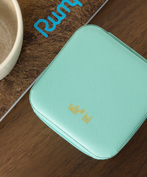 salle de bal（サルデバル）の「ジュエリーボックス アクセサリーケース コンパクトケース 携帯用アクセサリーケース MEI ACCESSORY CASE（収納グッズ・レディース・ブルー/ブラック・FREE）」の9枚目の写真