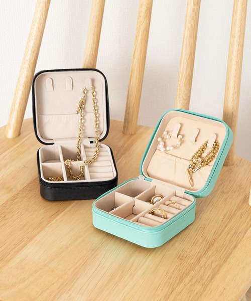 セール】ジュエリーボックス アクセサリーケース コンパクトケース