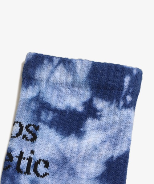 atmos（アトモス）の「atmos TIE DYE AAA SOCKS / アトモス タイダイ トリプルエー ソックス（ソックス/靴下・メンズ・グレー/ネイビー/ブラック・26-28cm）」の5枚目の写真