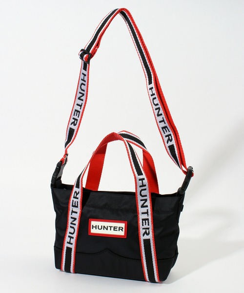HUNTER(ハンター)の「【HUNTER/ハンター】NYLON TOPCLIP TOTE MINI(ナイロントップクリップトートミニ)(トートバッグ・レディース・ブラック/ブラック系その他・FREE)」の6枚目の写真