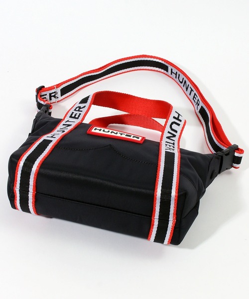 HUNTER(ハンター)の「【HUNTER/ハンター】NYLON TOPCLIP TOTE MINI(ナイロントップクリップトートミニ)(トートバッグ・レディース・ブラック/ブラック系その他・FREE)」の8枚目の写真