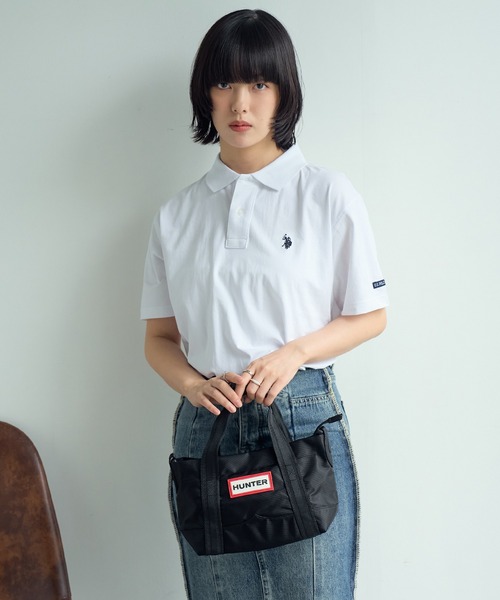 HUNTER(ハンター)の「【HUNTER/ハンター】NYLON TOPCLIP TOTE MINI(ナイロントップクリップトートミニ)(トートバッグ・レディース・ブラック/ブラック系その他・FREE)」の20枚目の写真