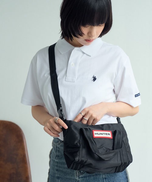 HUNTER(ハンター)の「【HUNTER/ハンター】NYLON TOPCLIP TOTE MINI(ナイロントップクリップトートミニ)(トートバッグ・レディース・ブラック/ブラック系その他・FREE)」の22枚目の写真
