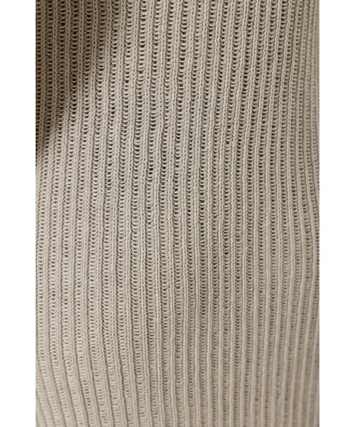 LAGUA GEM（ラグアジェム）の「LOW GAUGE KNIT キャミワンピース（ワンピース・レディース・オフホワイト/グレー/ブラック・FREE）」の13枚目の写真