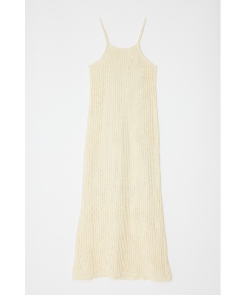 LAGUA GEM（ラグアジェム）の「LOW GAUGE KNIT キャミワンピース（ワンピース・レディース・オフホワイト/グレー/ブラック・FREE）」の12枚目の写真