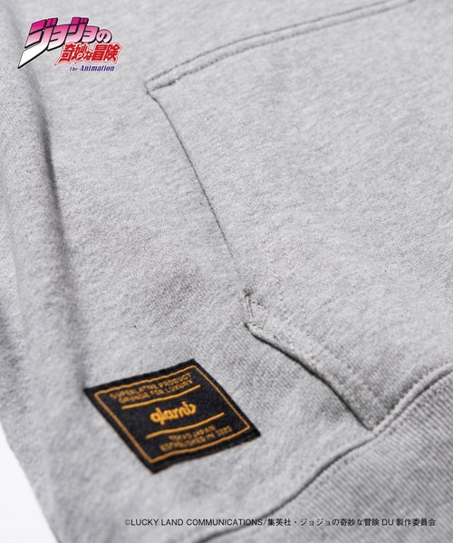 glamb（グラム）の「The Hand Hoodie / ザハンドフーディ 【ジョジョの奇妙な冒険コラボレーションアイテム】（パーカー・メンズ・グレー/ブラック・L/XL/M/S）」の21枚目の写真