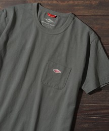 【BALL/ボール】ヘビーウェイト コットン ショートスリーブ ポケット付き ワンポイントTシャツ