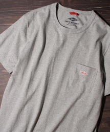 【BALL/ボール】ヘビーウェイト コットン ショートスリーブ ポケット付き ワンポイントTシャツ