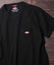 【BALL/ボール】ヘビーウェイト コットン ショートスリーブ ポケット付き ワンポイントTシャツ