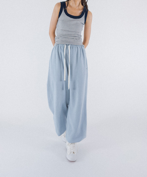 Charles Chaton(シャルルシャトン)の「Robert P.Miller prib SN tank(タンクトップ・レディース・ブルー/ネイビー・FREE)」の6枚目の写真