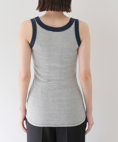 Charles Chaton(シャルルシャトン)の「Robert P.Miller prib SN tank(タンクトップ・レディース・ブルー/ネイビー・FREE)」の11枚目の写真