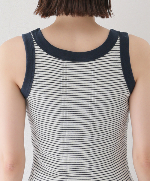 Charles Chaton(シャルルシャトン)の「Robert P.Miller prib SN tank(タンクトップ・レディース・ブルー/ネイビー・FREE)」の13枚目の写真