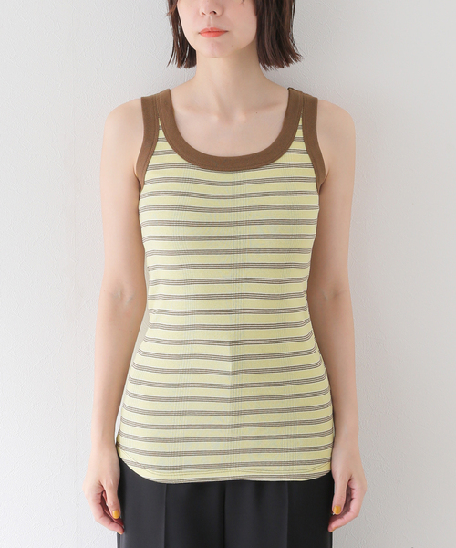 Charles Chaton(シャルルシャトン)の「Robert P.Miller prib SN tank(タンクトップ・レディース・ブルー/ネイビー・FREE)」の20枚目の写真