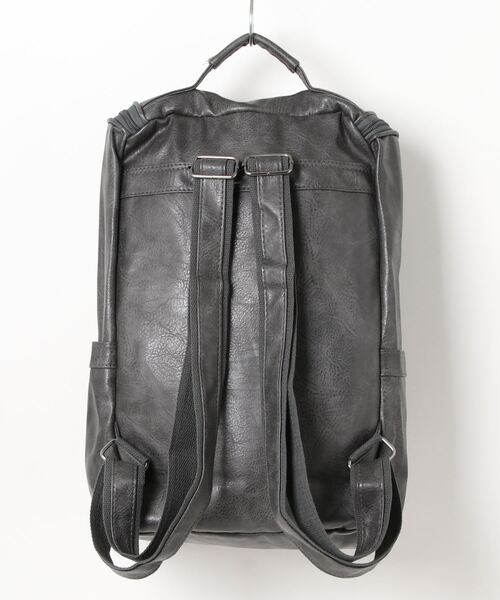 Burner(バーナー)の「【OKUOKU 0909】 バックパック oku-bag-666528547883-40 U(バックパック/リュック・メンズ・グレー/ブラック/ブラウン・FREE)」の4枚目の写真