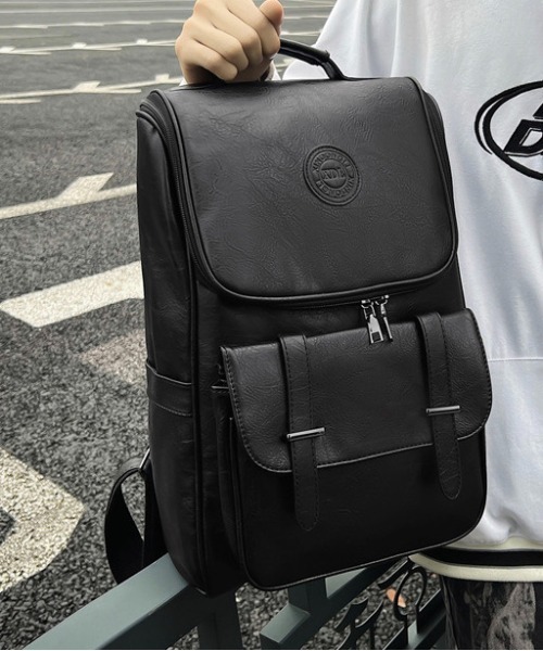Burner(バーナー)の「【OKUOKU 0909】 バックパック oku-bag-666528547883-40 U(バックパック/リュック・メンズ・グレー/ブラック/ブラウン・FREE)」の2枚目の写真