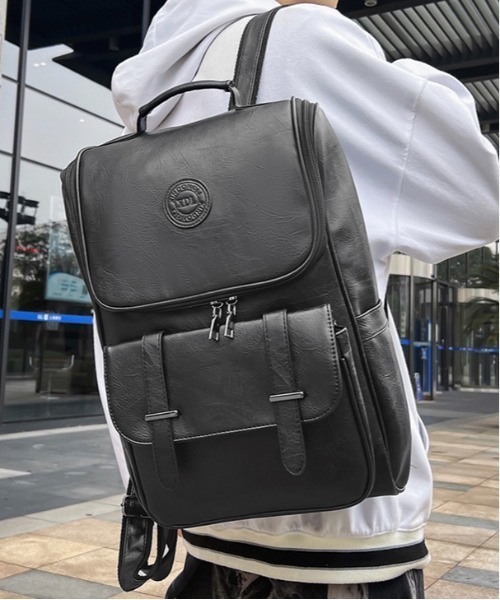 Burner(バーナー)の「【OKUOKU 0909】 バックパック oku-bag-666528547883-40 U(バックパック/リュック・メンズ・グレー/ブラック/ブラウン・FREE)」の9枚目の写真