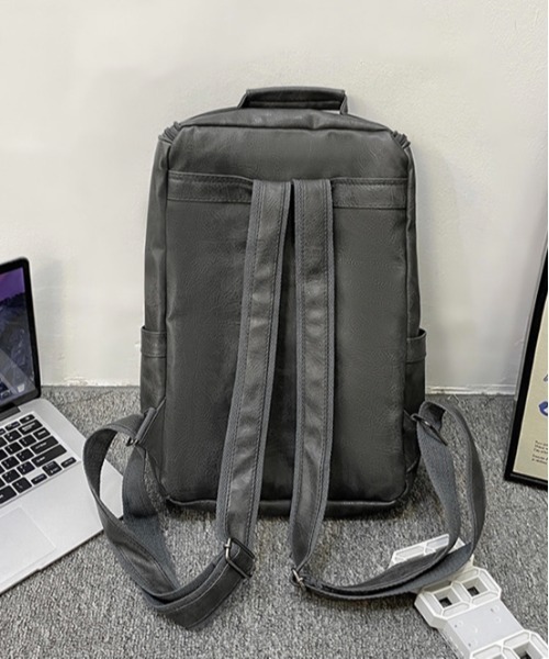 Burner(バーナー)の「【OKUOKU 0909】 バックパック oku-bag-666528547883-40 U(バックパック/リュック・メンズ・グレー/ブラック/ブラウン・FREE)」の10枚目の写真