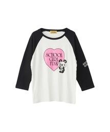 HYSTERIC GLAMOUR | SCHOOL GIRL FUNK 七分袖Tシャツ(Tシャツ/カットソー)